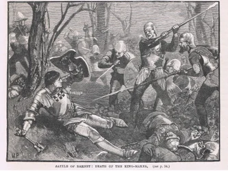 Batalha de Barnet: morte de Warwick o rei criador 1471
